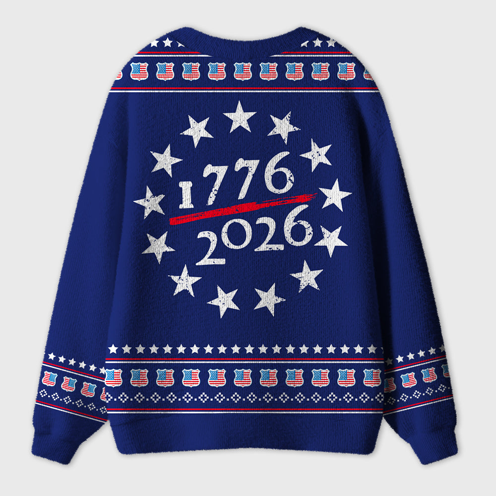 USA 250th Anniversary Ugly Cardigan Sweaters