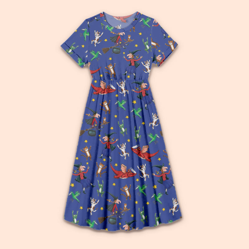 There's Room For You Too Teacher Printed One Piece Dress
