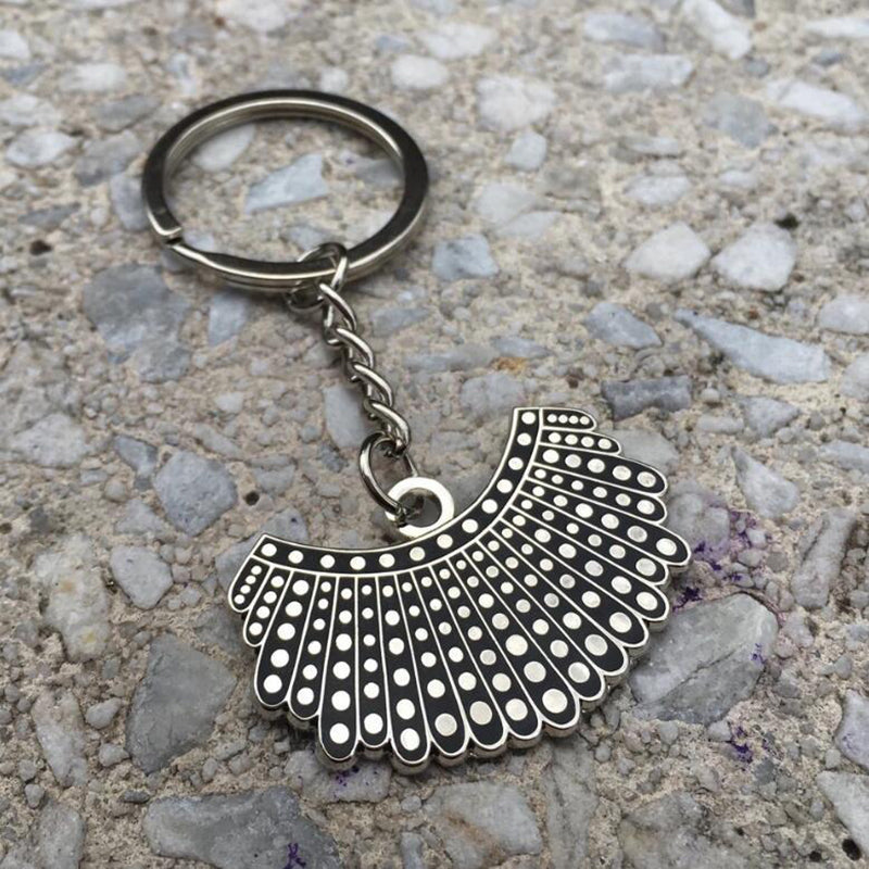 Ruth Bader Ginsberg Teacher Keychain