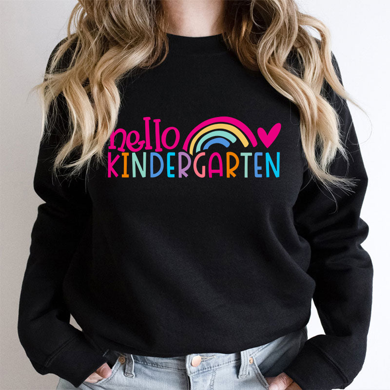 Personalized Hello Teacher Sweatshirt