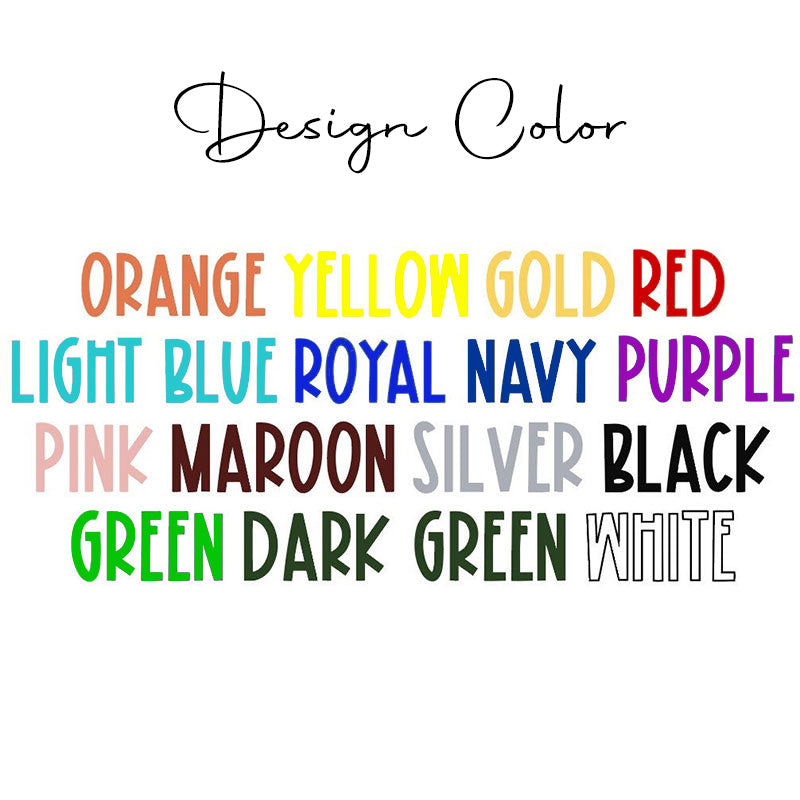 Personalized School Name Abbreviation School Color Teacher Tank Top