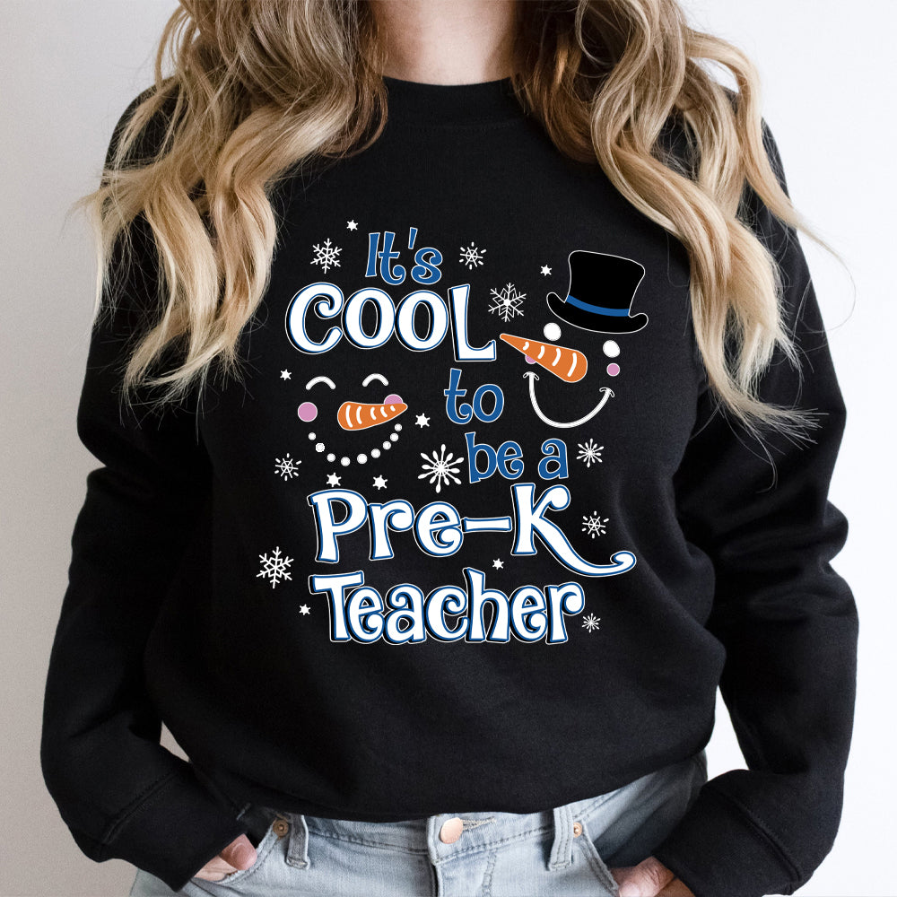 Personalized It's Cool To Be A Teacher Teacher Sweatshirt