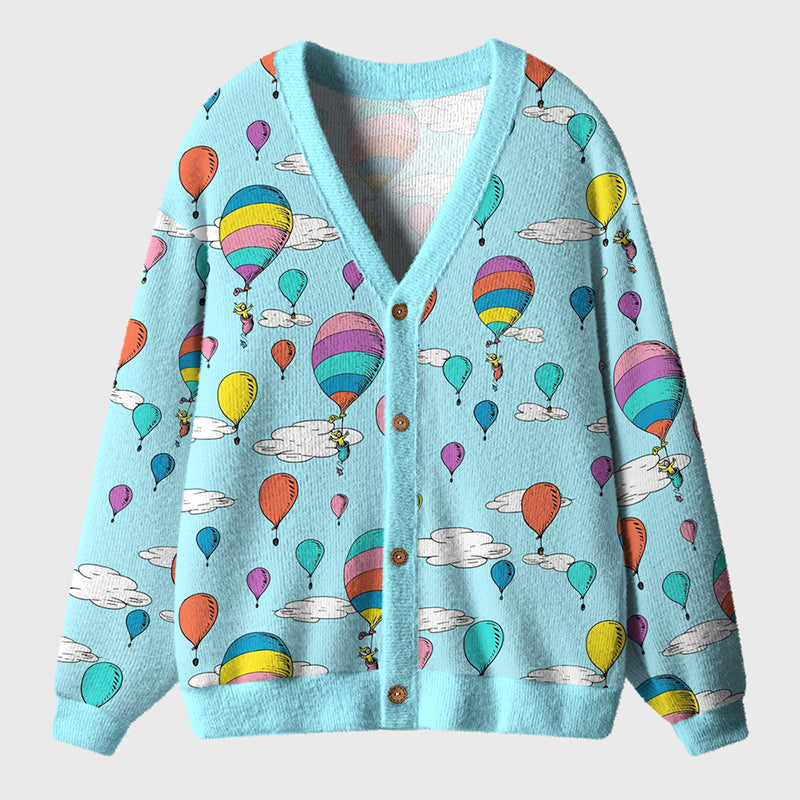 On The Places You Will Go Teacher Ugly Cardigan Sweaters