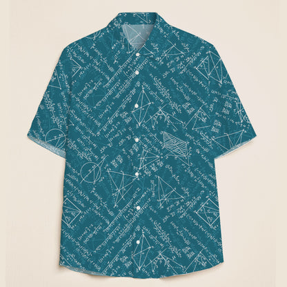 Math Formula Teacher Short Sleeve Shirt