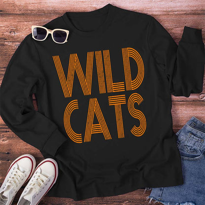 Personalized Mascot Simple Line Fonts School Spirit Teacher Long Sleeve T-Shirt
