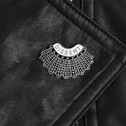 Dissent Teacher Pin