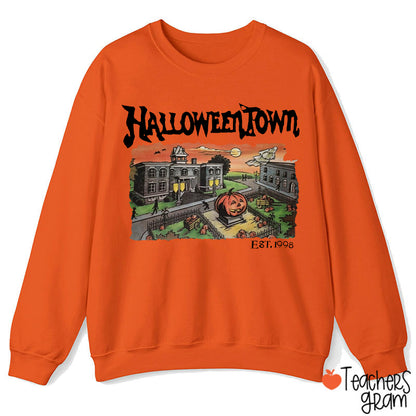Halloween Town Teacher Sweatshirt