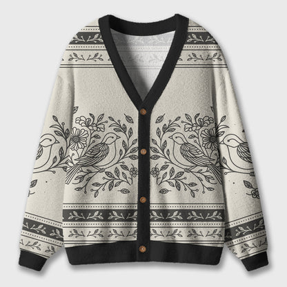 Radicalized By Basic Decency Social Justice Teacher Ugly Cardigan Sweaters