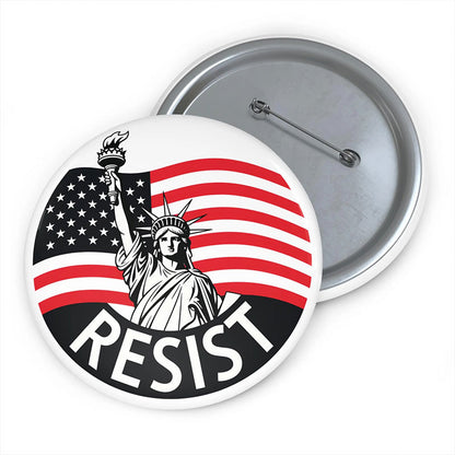 Resist Independent Teacher Pinback Button