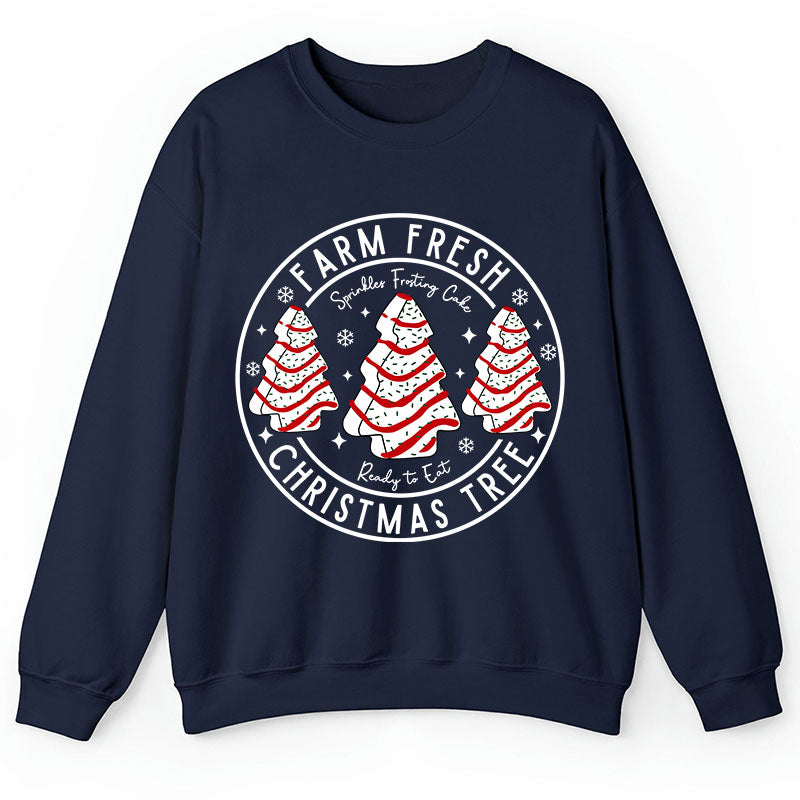 Farm Fresh Christmas Tree Teacher Sweatshirt