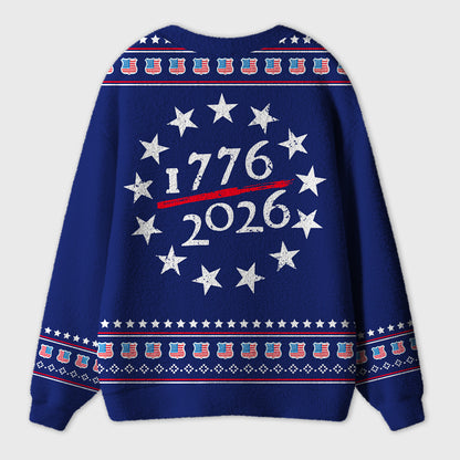 USA 250th Anniversary Ugly Cardigan Sweaters