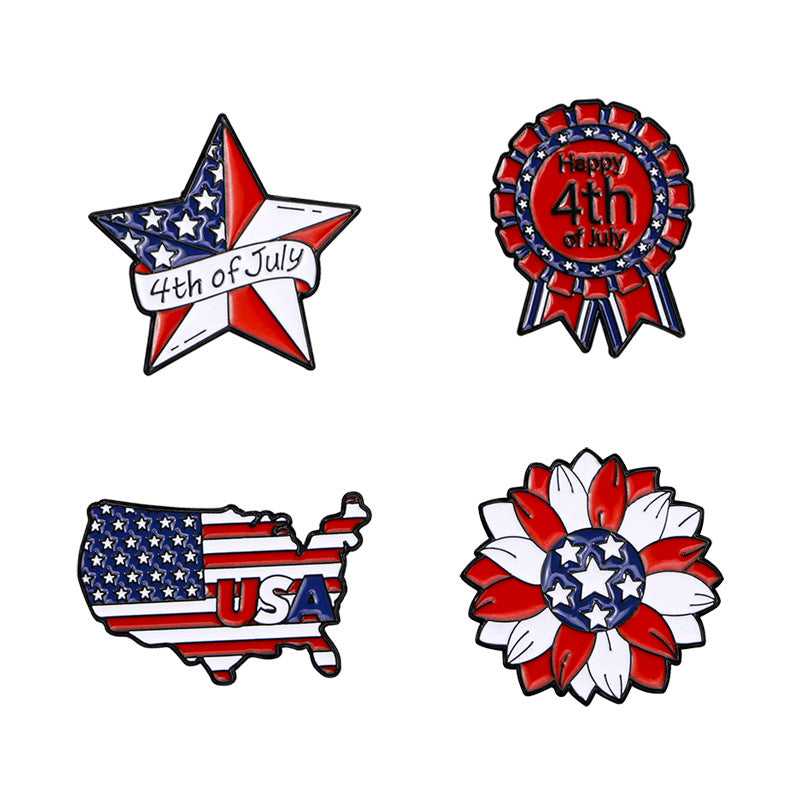 Independence Day Teacher Pin