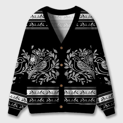 Radicalized By Basic Decency Social Justice Teacher Ugly Cardigan Sweaters