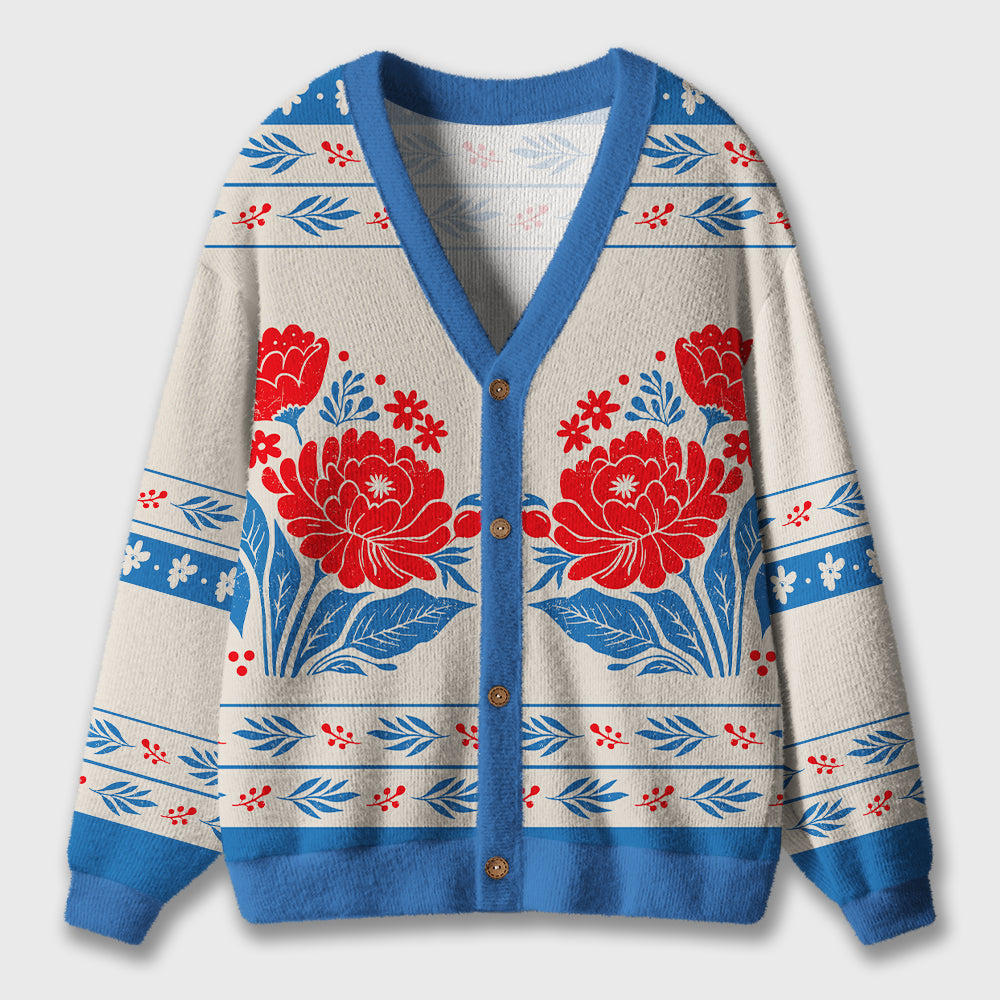 Radicalized By Basic Decency Teacher Ugly Cardigan Sweaters