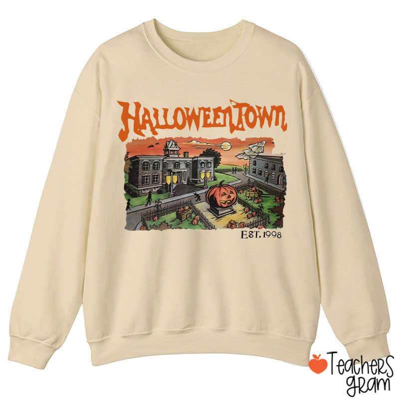Halloween Town Teacher Sweatshirt