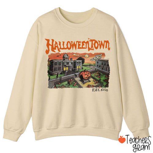 Halloween Town Teacher Sweatshirt