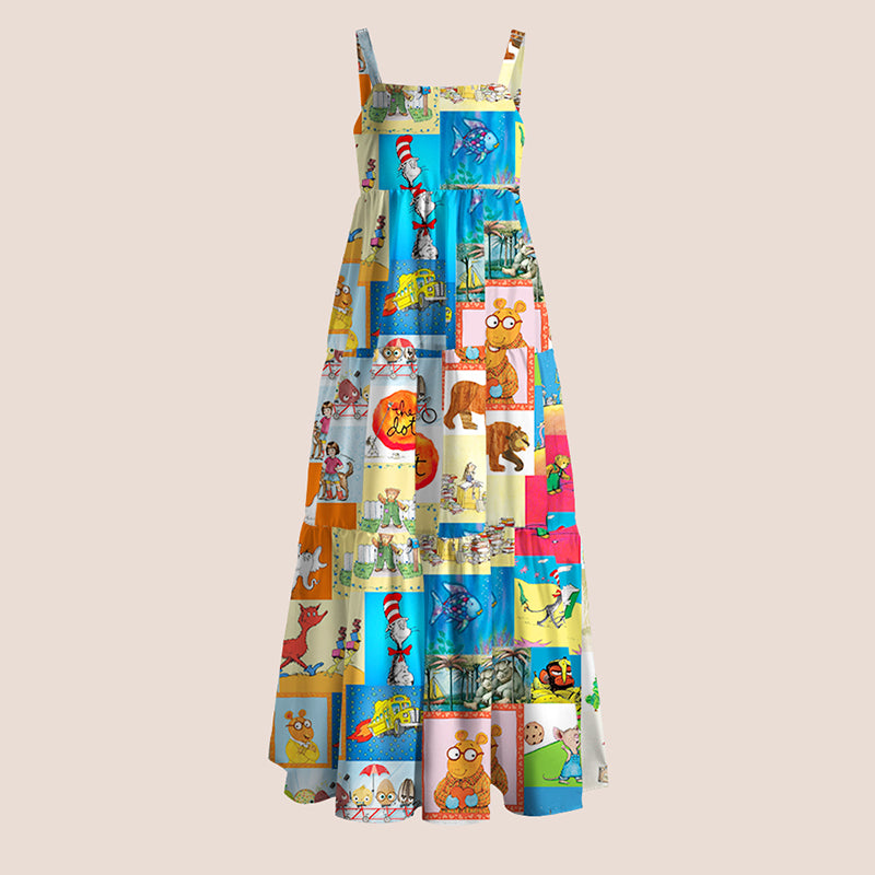 I Still Read Children's Books Teacher Slip Dress