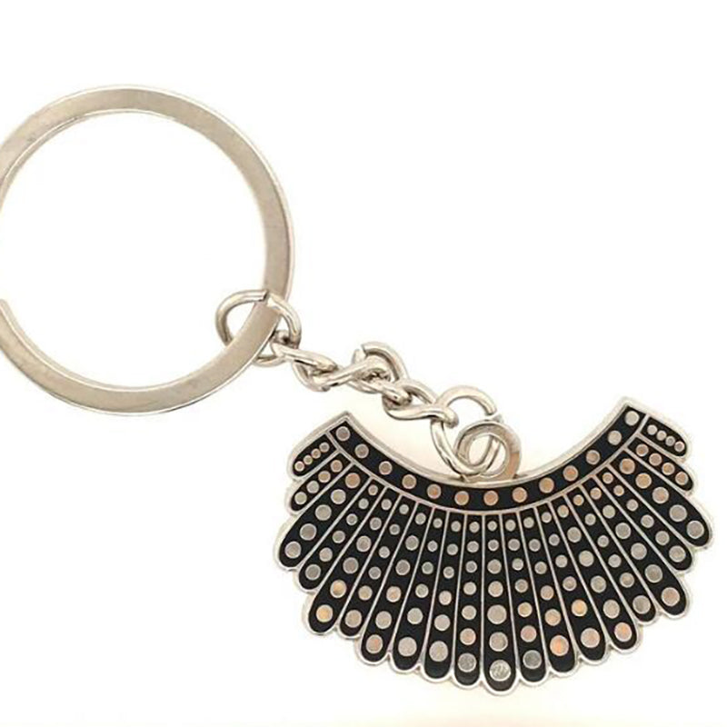 Ruth Bader Ginsberg Teacher Keychain