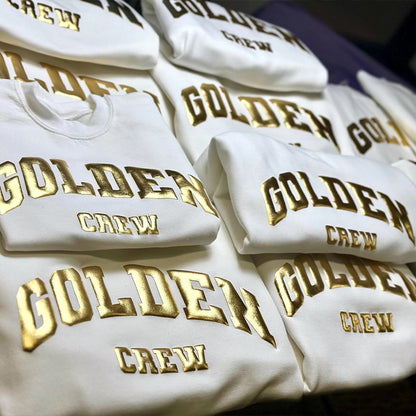 Personalized Team Name 3D Puff Teacher Sweatshirt