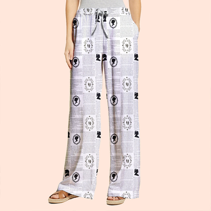 Sense And Sensibility Book Teacher Wide Leg Pants