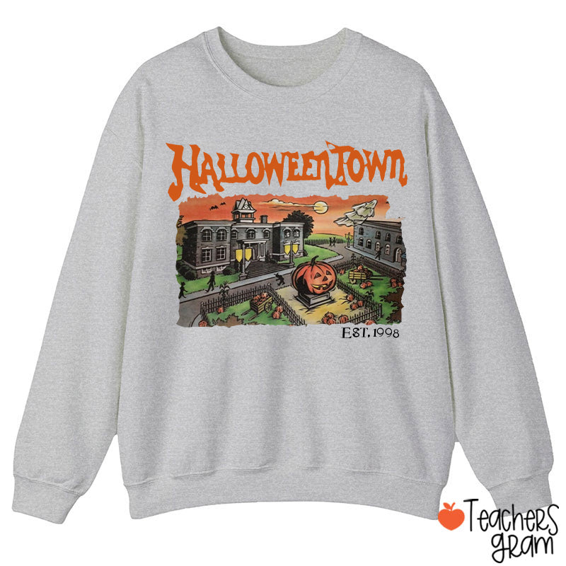 Halloween Town Teacher Sweatshirt
