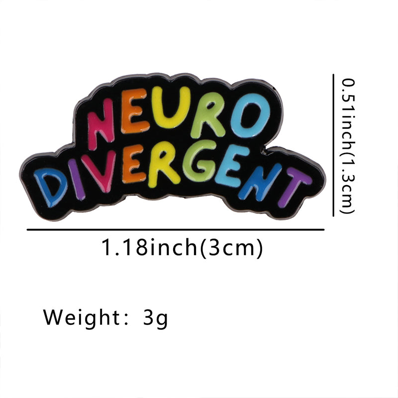 Neuro Divergent Teacher Pin