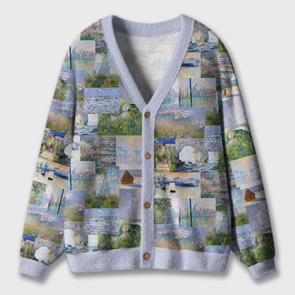 Artistic Creation Art Teacher Ugly Cardigan Sweaters