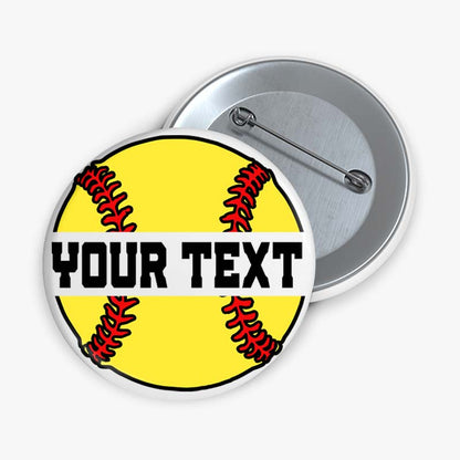 Personalized Sports Team Teacher Pinback Button