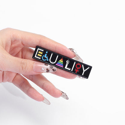 Equality Hurts No One Teacher Pin
