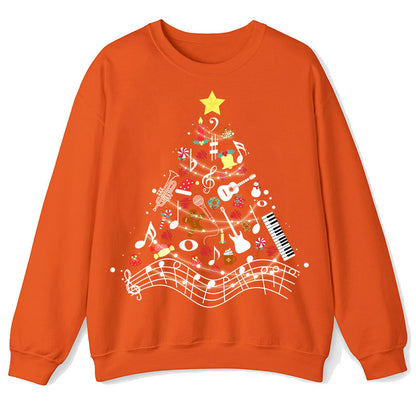 Musical Christmas Tree Teacher Sweatshirt