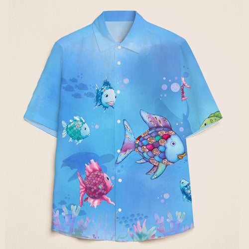 Glitter Fish Teacher Short Sleeve Shirt