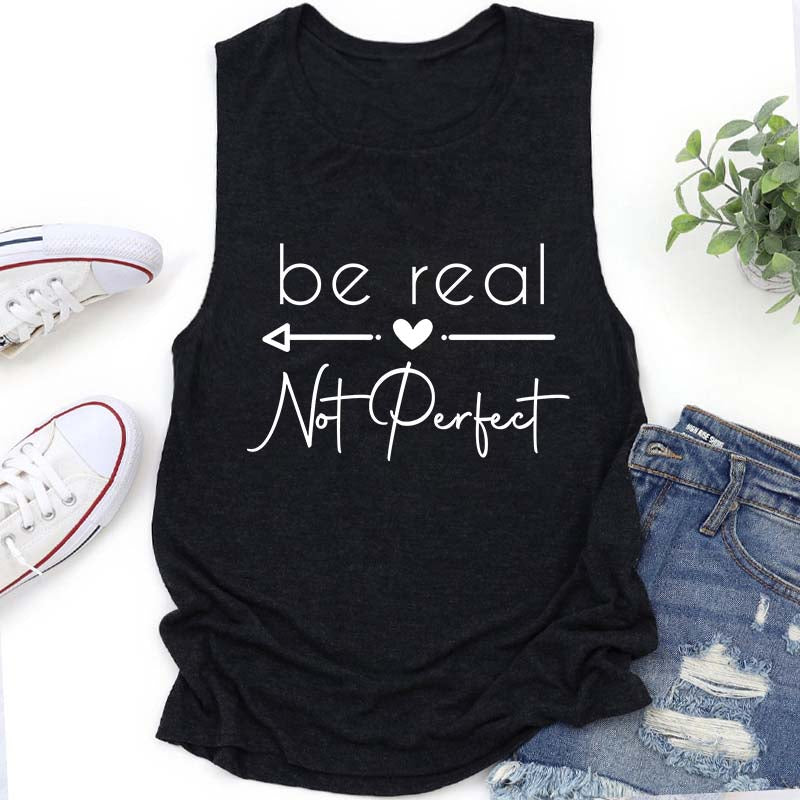 Be Real Teacher Tank Top