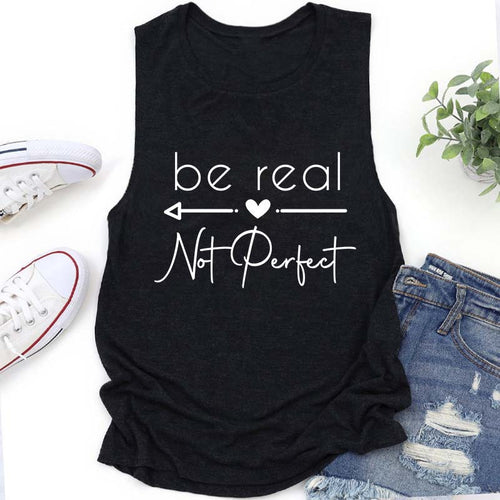 Be Real Teacher Tank Top