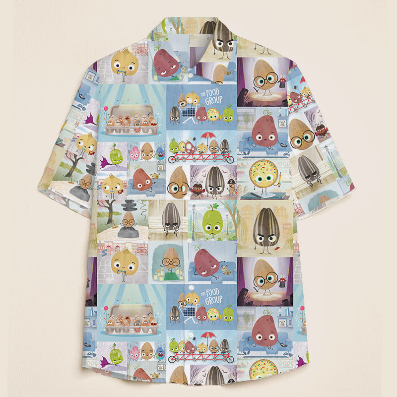 Potatoes Seeds Eggs Teacher Short Sleeve Shirt