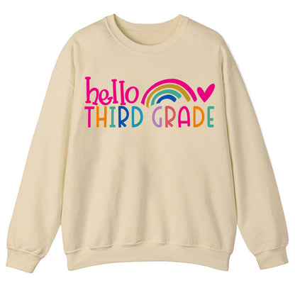 Personalized Hello Teacher Sweatshirt