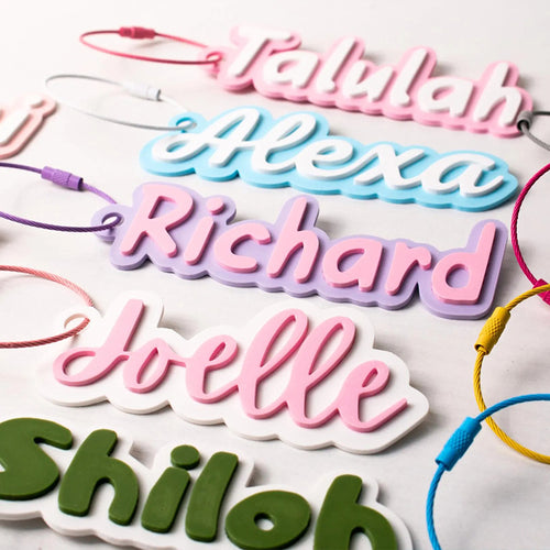 Personalized 3D Printed Name Tags