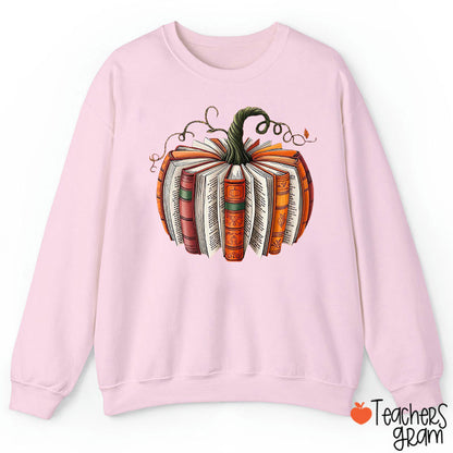 Pumpkin Book  Teacher Sweatshirt