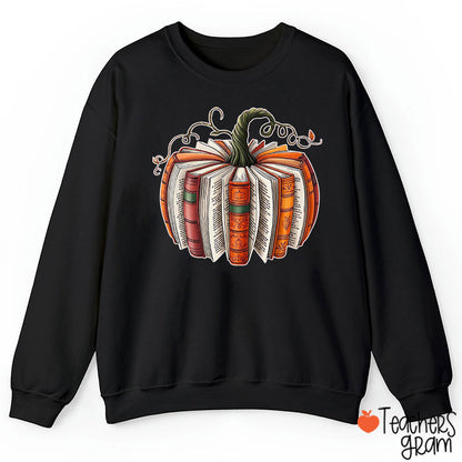 Pumpkin Book  Teacher Sweatshirt