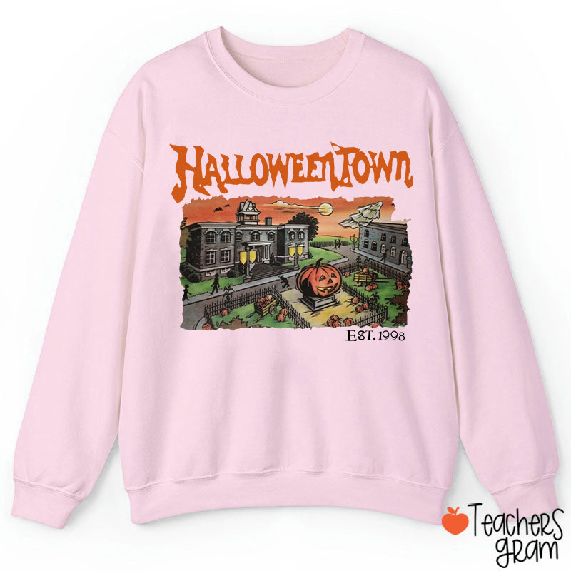 Halloween Town Teacher Sweatshirt