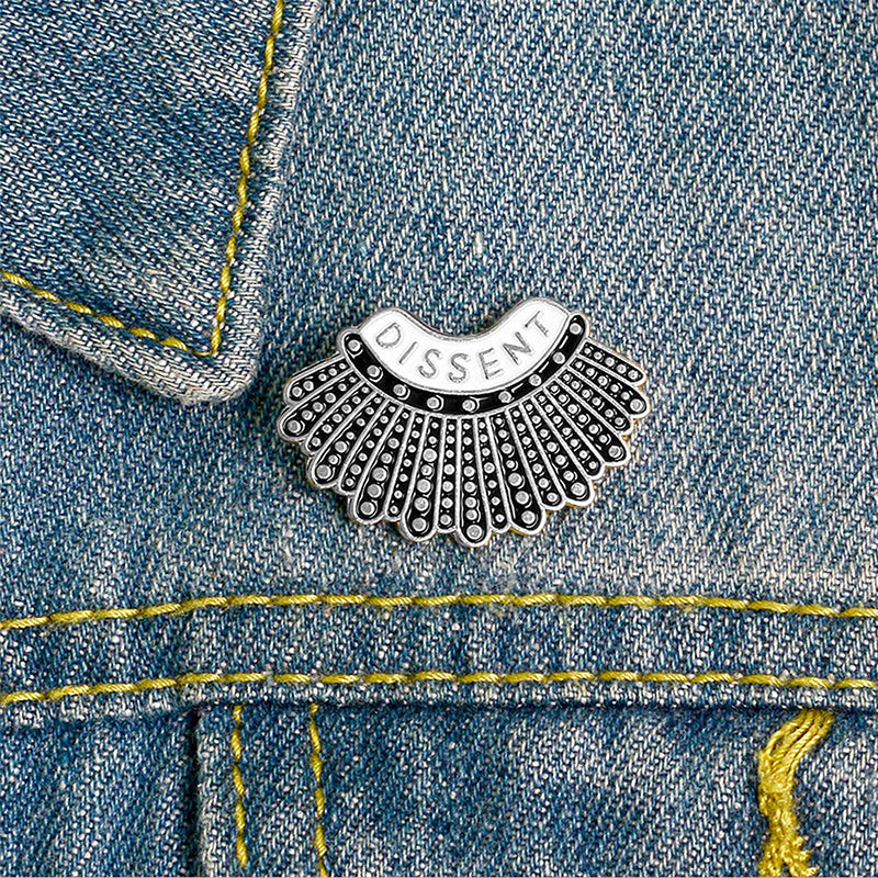 Dissent Teacher Pin