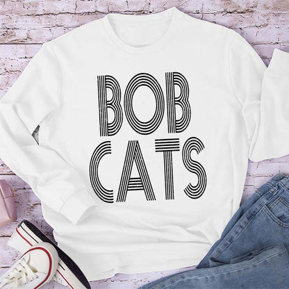 Personalized Mascot Simple Line Fonts School Spirit Teacher Long Sleeve T-Shirt