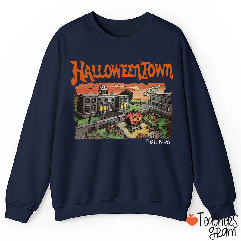 Halloween Town Teacher Sweatshirt