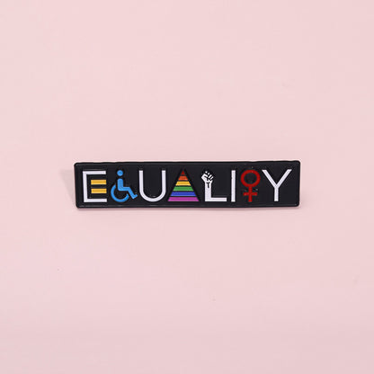 Equality Hurts No One Teacher Pin