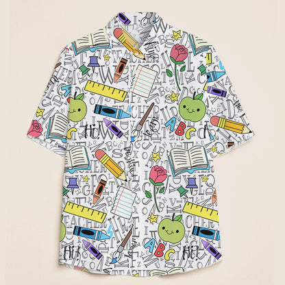 Be Kind Be Chill Teacher Short Sleeve Shirt
