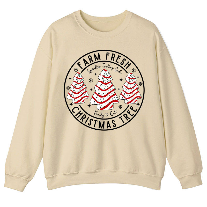 Farm Fresh Christmas Tree Teacher Sweatshirt