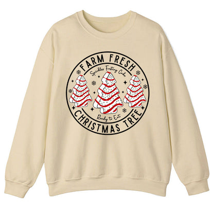 Farm Fresh Christmas Tree Teacher Sweatshirt