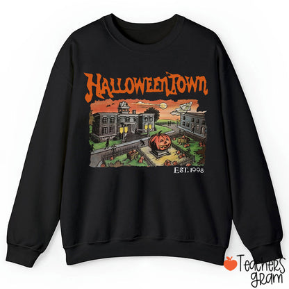 Halloween Town Teacher Sweatshirt