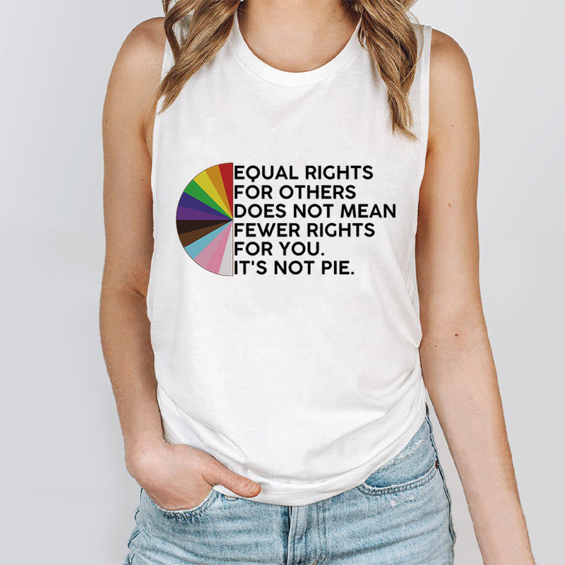 Equal Rights For Others Teacher Tank Top