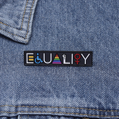 Equality Hurts No One Teacher Pin