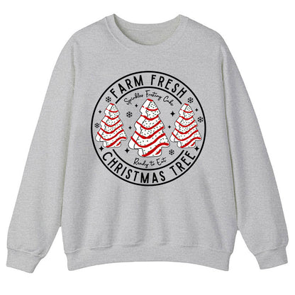 Farm Fresh Christmas Tree Teacher Sweatshirt
